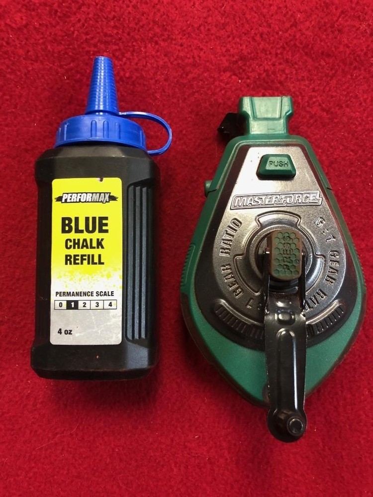 MASTERFORCE - CHALK GUIDE WITH BLUE CHALK REFILL (NLG056787)