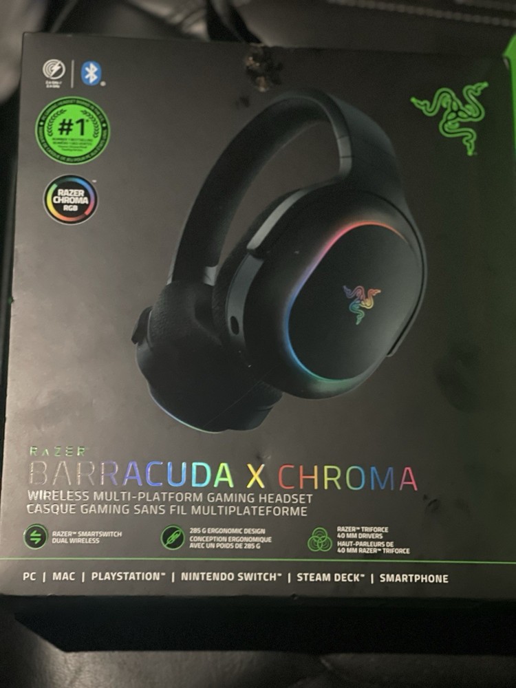 New Razer Barracuda X Chroma - Wireless Multi-Platform Gaming and Mobile Headset