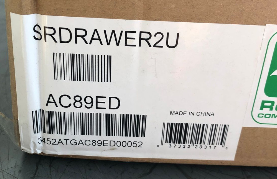 🔥Tripp Lite 2U Locking Rackmount Storage Drawer SRDRAWER2U - Sealed
