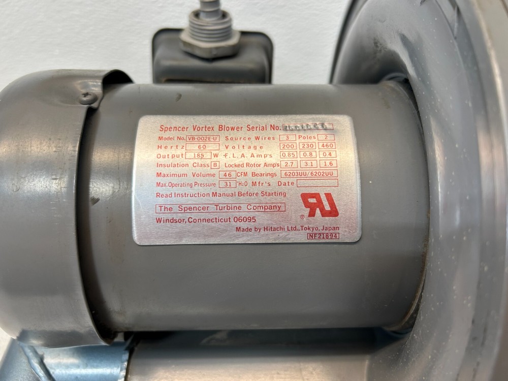 Spencer Vortex VB-002E-U Blower