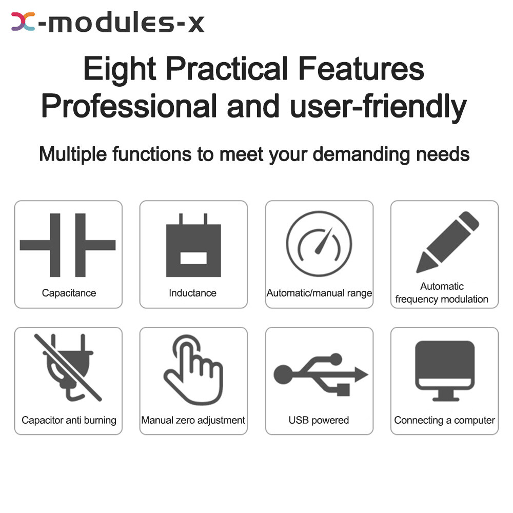 MLC500 Automatic Range Capacitance Inductance Meter Digital Capacitance Tester