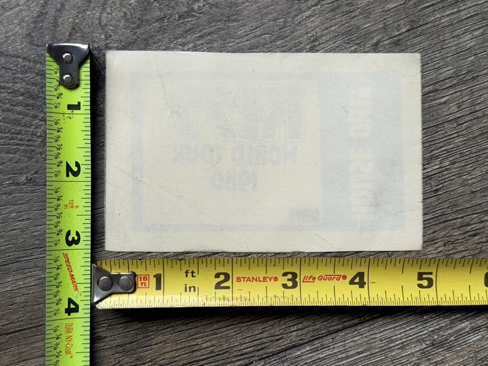 KISS Pass Unmasked Concert Tour 1980 House Blue Satin Ace Vintage Kiss Aucoin