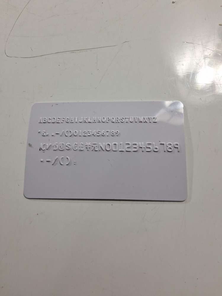 DMS-72A PVC CODE PRINTER EMBOSSER 72 Character (B02096755)
