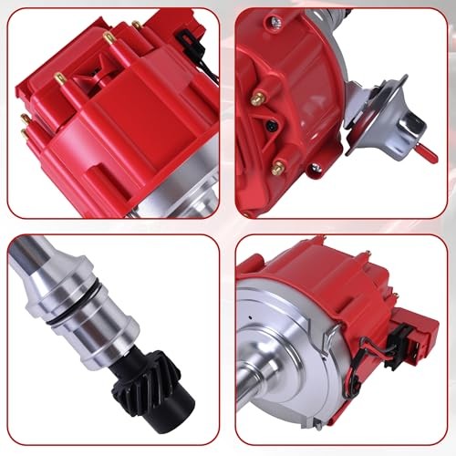 Ignition Distributor With Cap & Rotor Compatible With 1968-1976 Oldsmobile