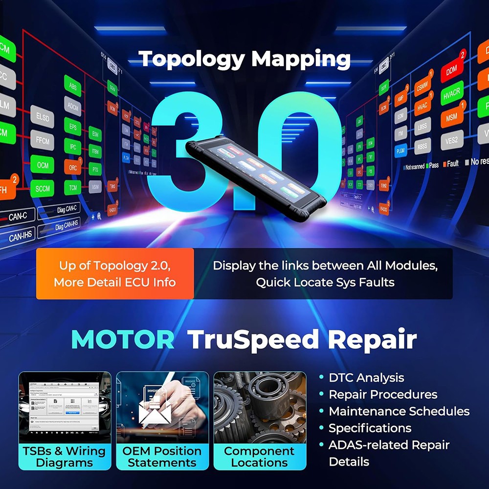 Autel MaxiSYS Ultra S2 Diagnostic Scanner VCMI2 Programming Coding, 48+ Service