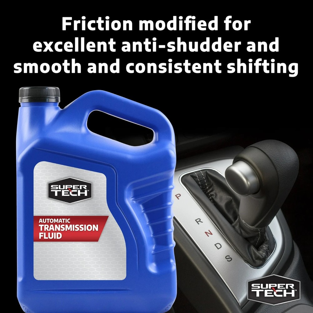 (2 pack) Super Tech Automatic Transmission Fluid, 1 Gallon Bottle