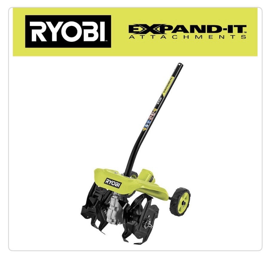 RYOBI RYTIL 8in cultivator Stringtrimmer attachment (TOOL ONLY)