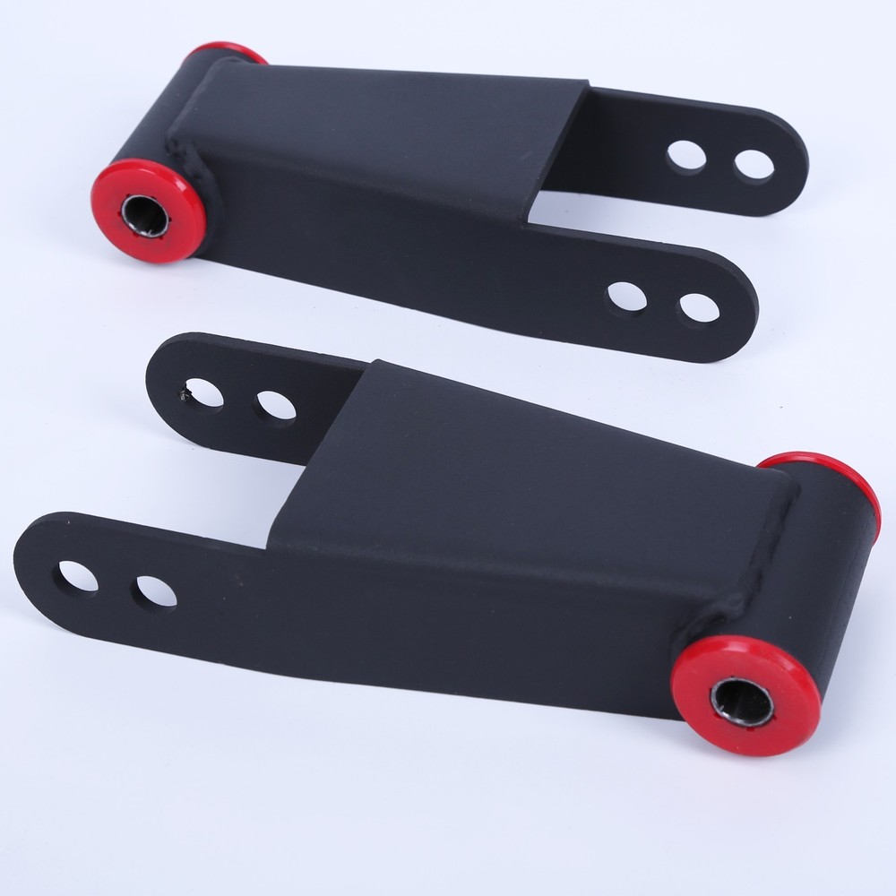 For 2004-2014 Ford F150 2"-3" Adjustable Drop Leveling Lowering Shackles Kit