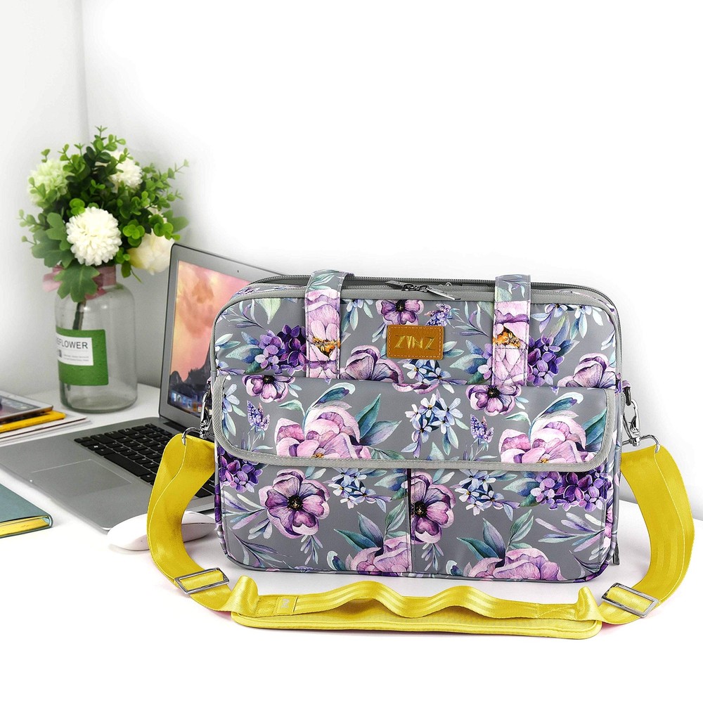 Shoulder Strap, 57" Padded Adjustable Shoulder Bag Strap Replacement (Yellow)