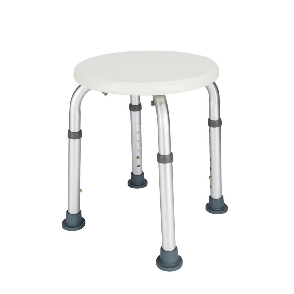 Adjustable Medical Bath Shower Chair Round Stool Seat, New