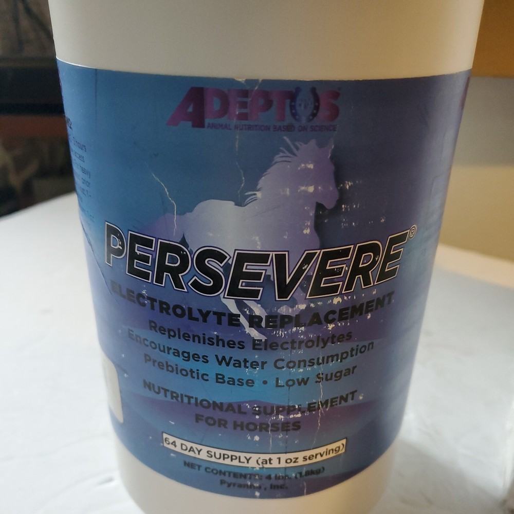 ADEPTUS PERSEVERE ELECTROLYTE REPLACEMENT 4LB  *NEW*