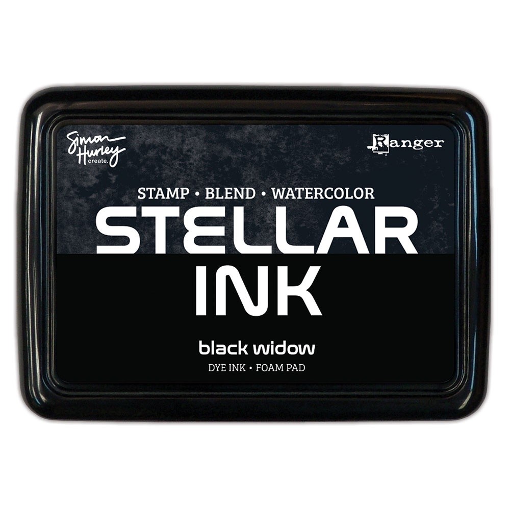 Simon Hurley create. Stellar Ink Pads-Black Widow