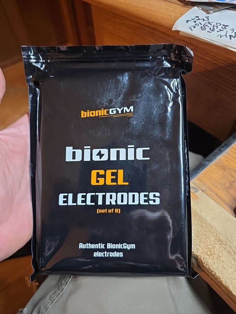 BIONIC GYM bionic Gel Electrodes Set Of 8 Bionic Gym New