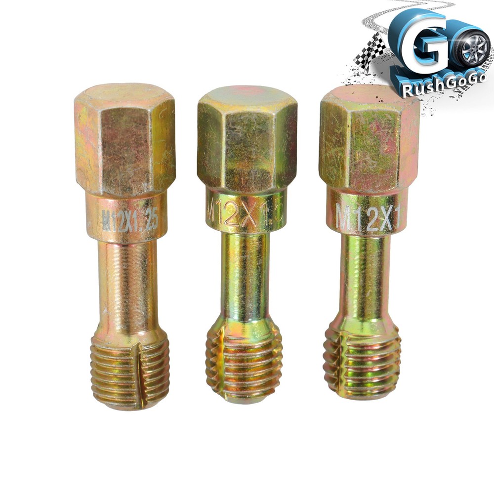 Metric Thread Chaser Set Practical Thread Restorer Tool M6 M8 M10 M12 15-Pieces