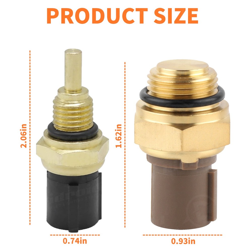 OEM Engine Cooling Fan Temperature Switch&Coolant Temp Sensor For Honda Civic