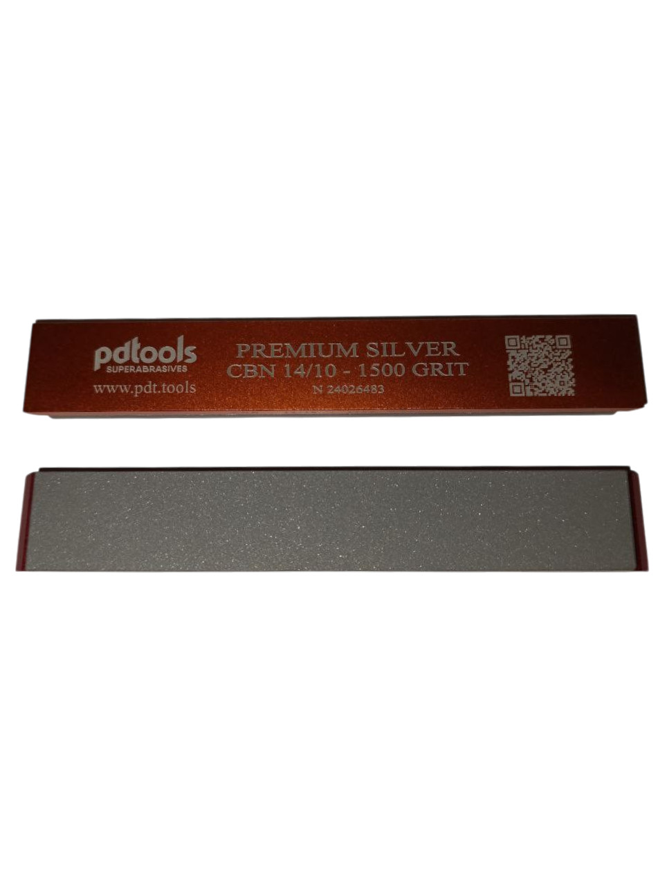POLTAVA CBN Sharpening Stone 1x6" PDT Premium SILVER Vitrified-Metal Bond