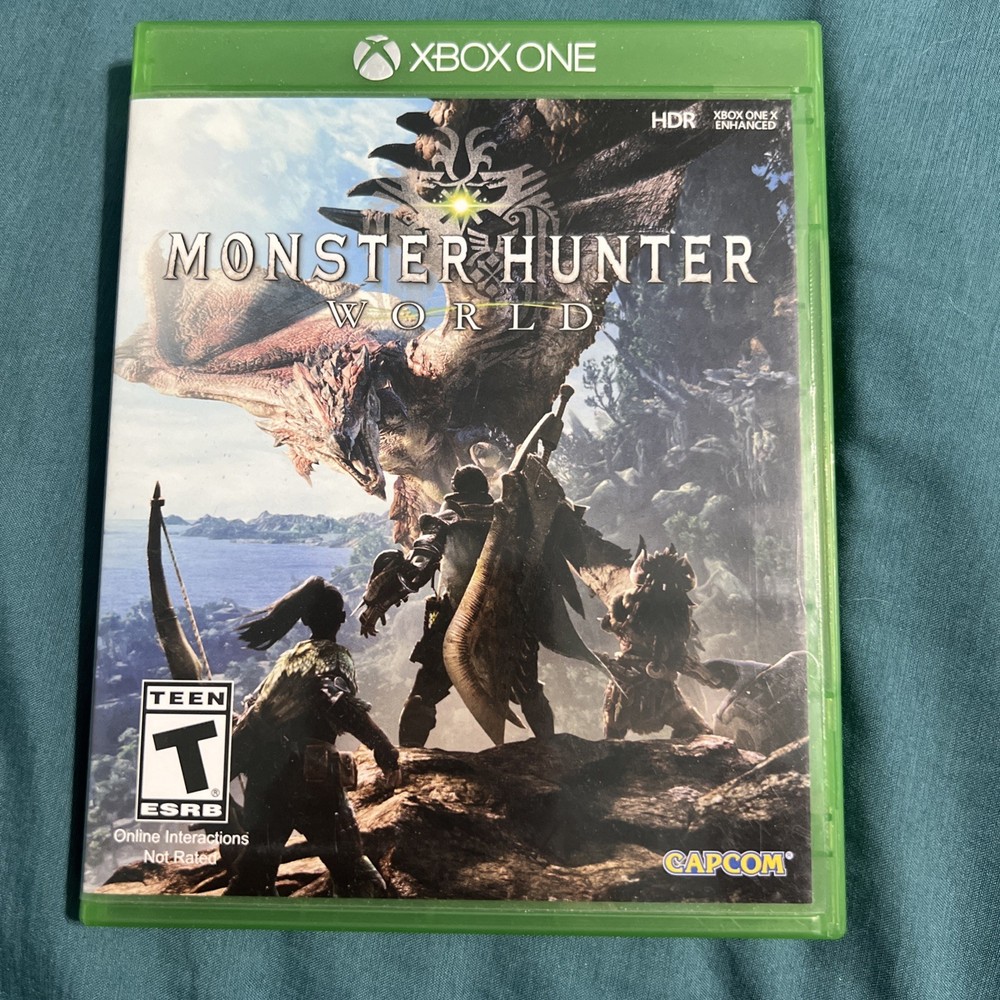 Monster Hunter: World (Microsoft Xbox One, 2018) - CASE ONLY