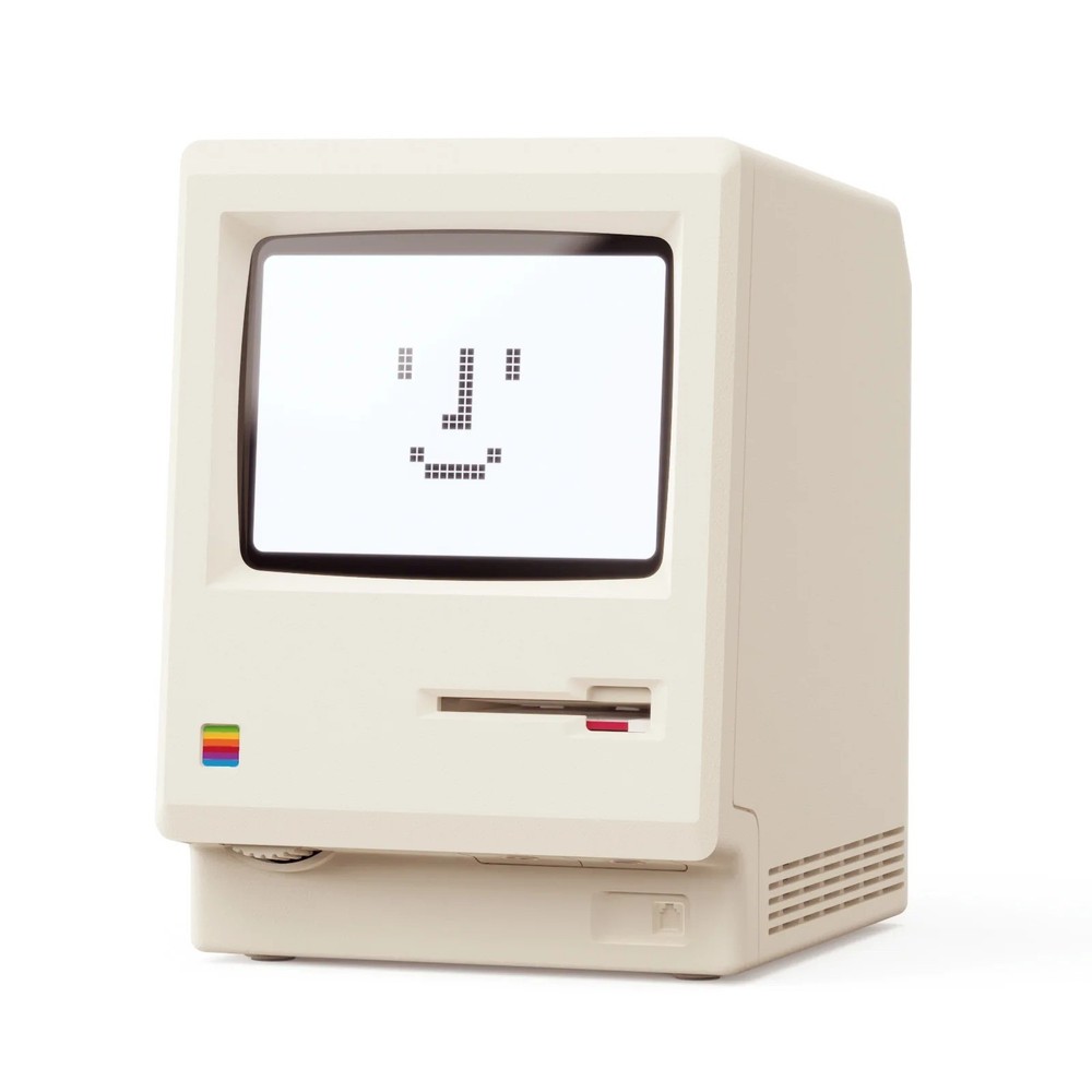 Maclock Macintosh Alarm Clock A Classic Desktop Ornament with A Digital Clock