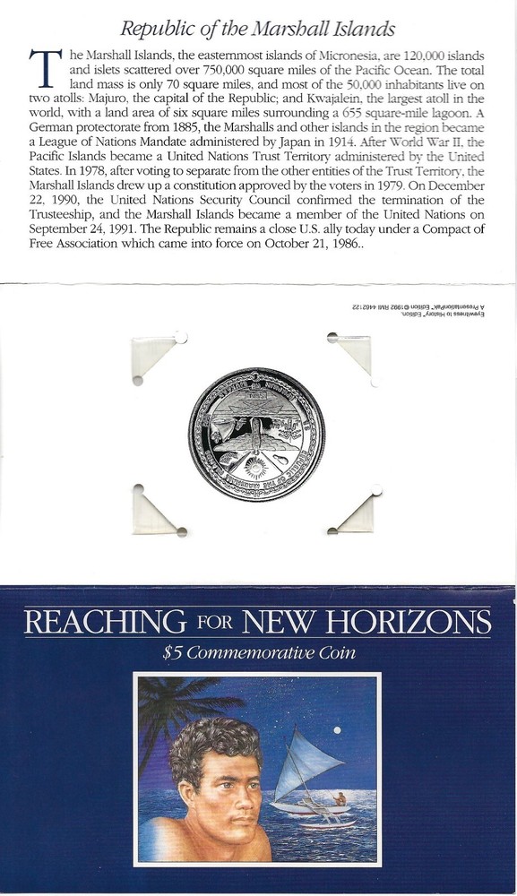 Reaching for New Horizons $5 Commemorative Coin