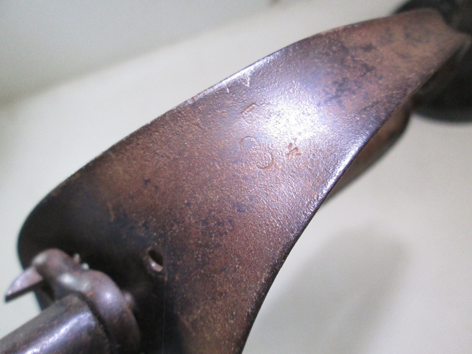 RUSSO JAPANESE NCO CAVALRY SWORD AND SCABBARD ARSENAL MARKED #Y3