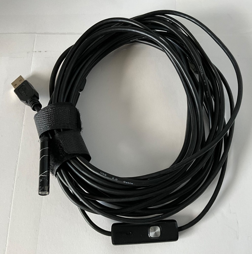 Endoscope Camera With Light 1920p Hd Borescope Tools With 8 Adjustable Led Light