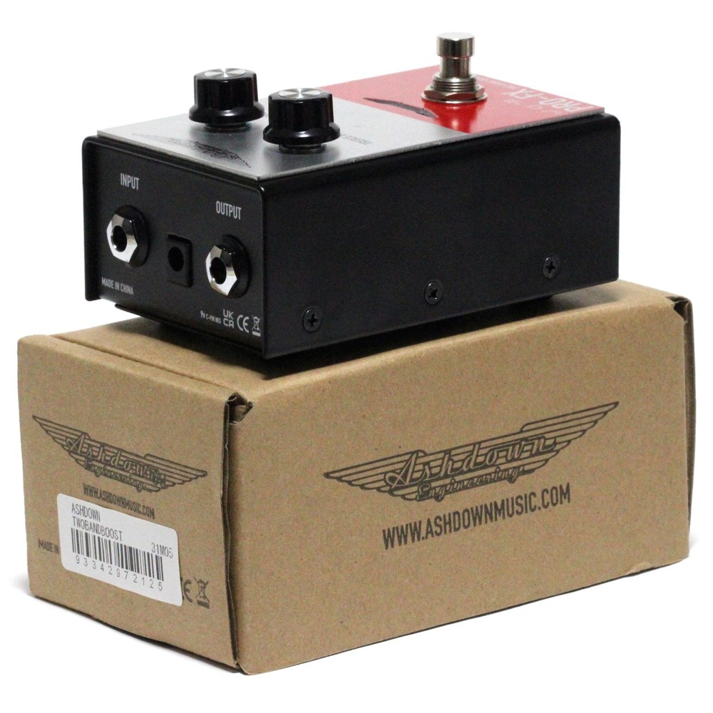 Ashdown Engineering AGM PRO-FX COMPACT TWO BAND BOOST Made in China Effect Pedal