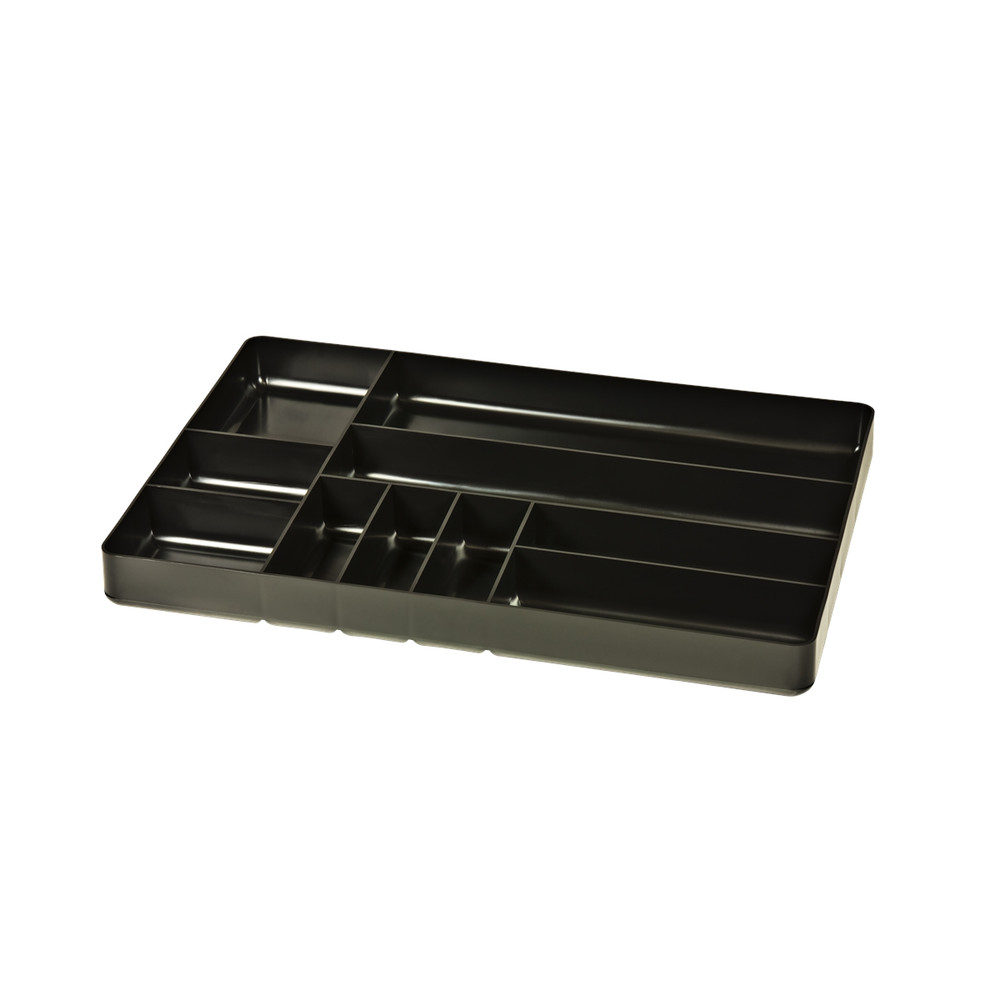 Ernst Mfg. 10 Compartment Tray Black