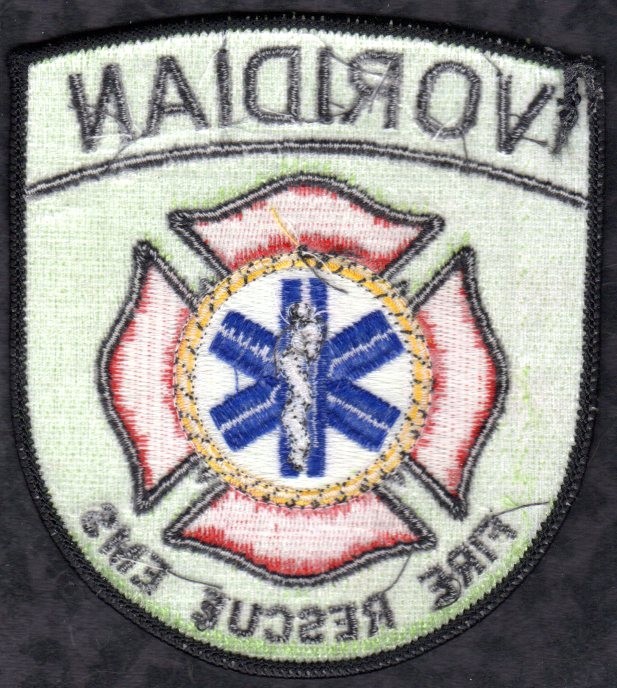 Voridian Fire Rescue EMS Patch ( See Item Condition )
