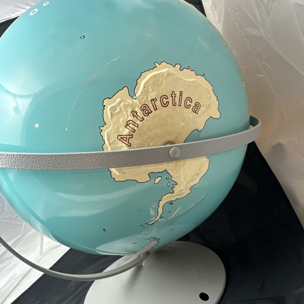 NYSTROM FIRST GLOBE 16" Double Axis Contoured Relief Globe # 3147