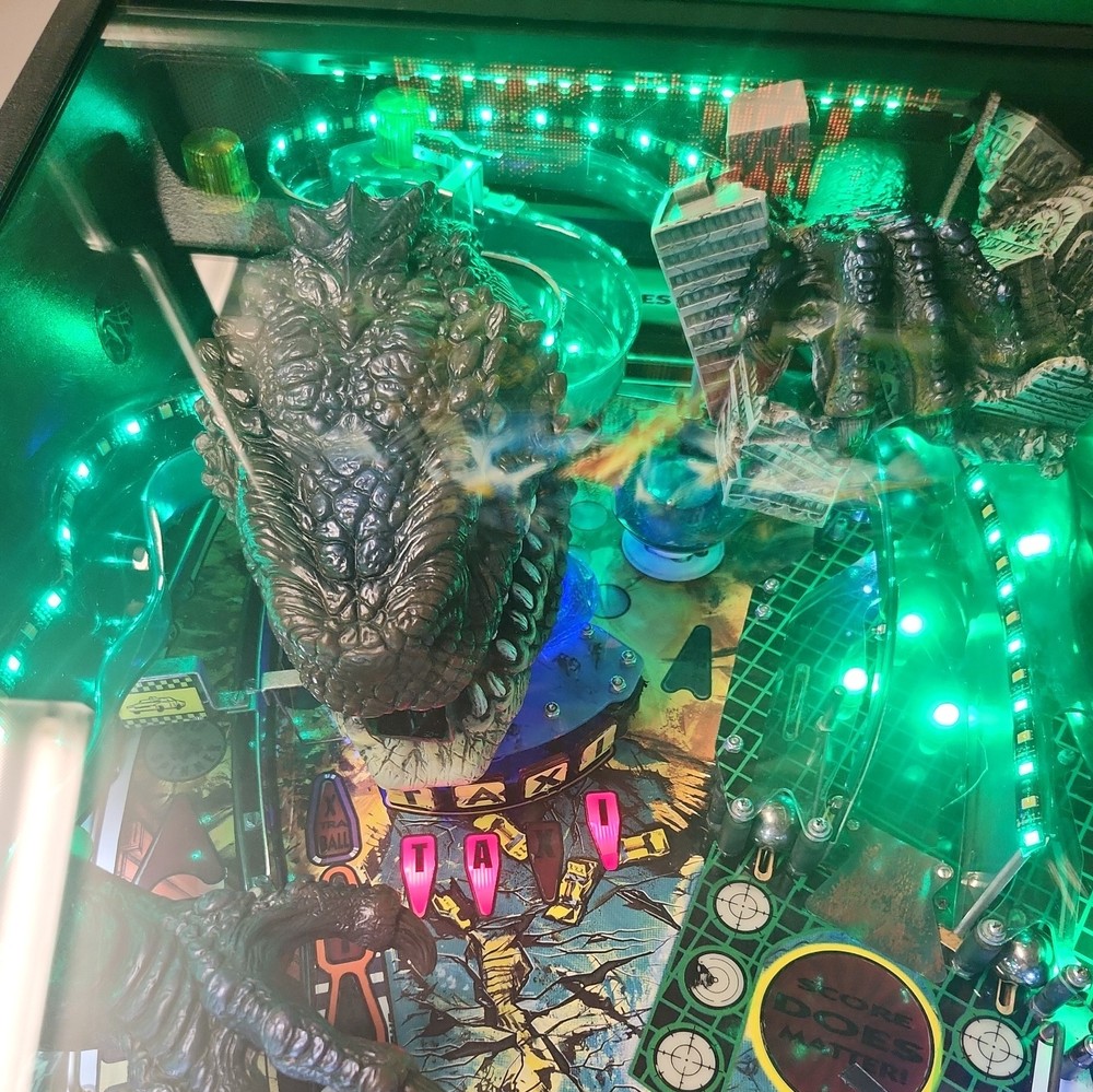 Sega Godzilla Arcade Pinball Machine