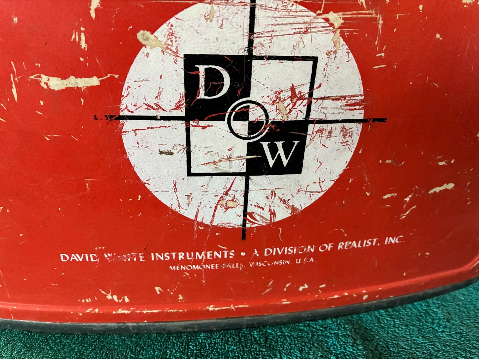 Late 1960s David White #8114 Universal Transit Surveying Instrument & Case AS-IS