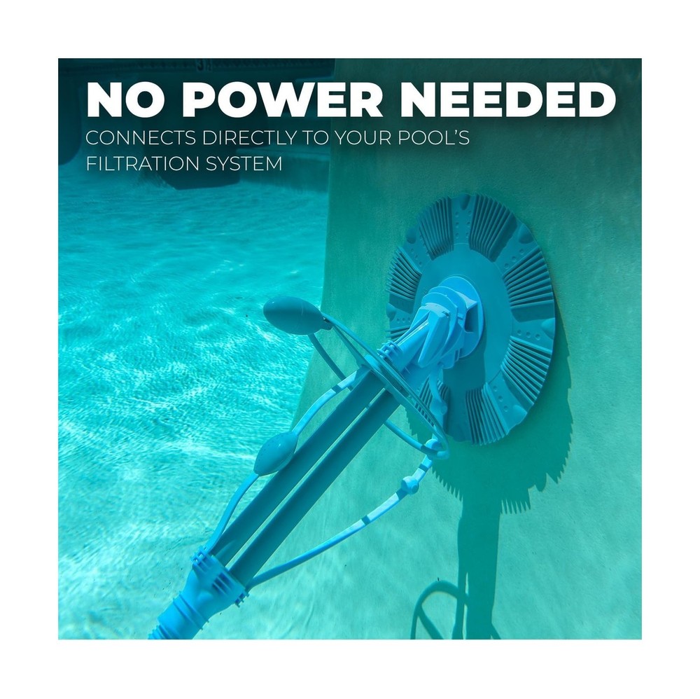 XtremepowerUS Automatic Pool Cleaner Sweeper Vacuum Pool Cleaner Sweep High F...