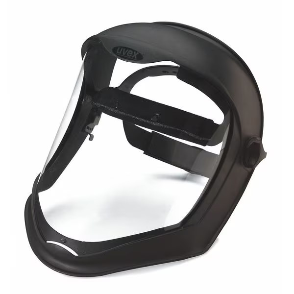 Uvex Bionic® Shield, S8550, Replacement Visor, Clear, PC, Uncoated