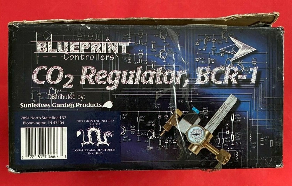 BLUEPRINT CONTROLLERS CO2 Regulator BCR-1