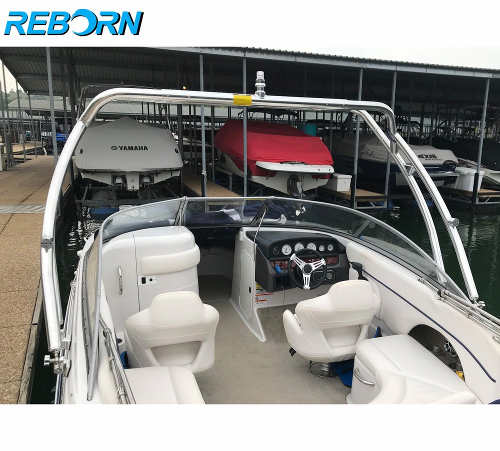 Reborn Launch Forward-facing Boat Wakeboard Tower polished Easy Installable