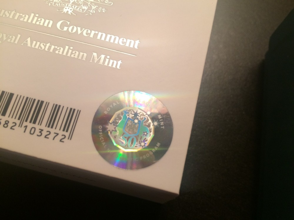 2014 Australia 5 cent Echidna by Devlin Fine Silver Proof coin in RAM Package
