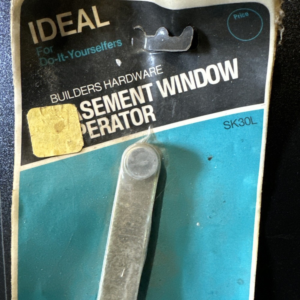 Ideal Security Hardware Casement Window Operator 9" Left Hand Operation-Silver