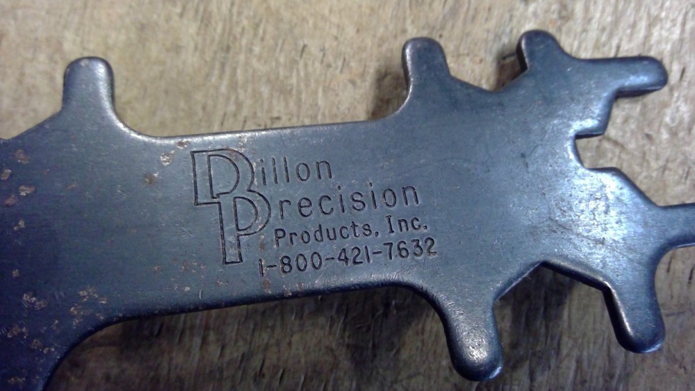 Dillon Precision Steel Multi Wrench Reloading Press Tool