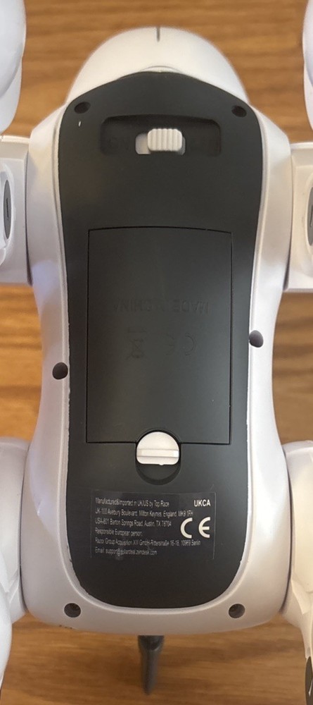 Interactive Programable Smart Robot Dog Rechargeable Voice Guard Mode Imitation