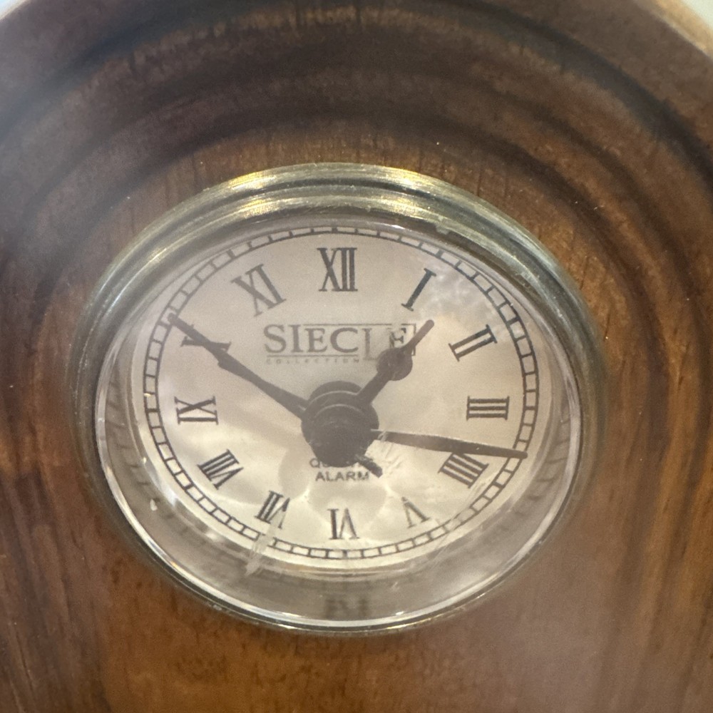 SIECLE QUARTZ Alarm DESK CLOCK