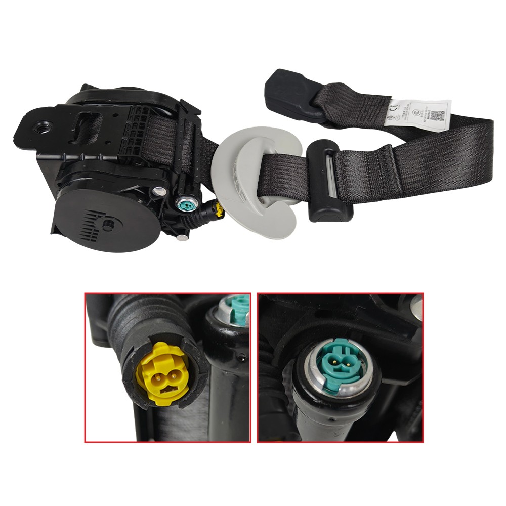 Front Left Seatbelt Retractor & Pretensioner Black For Tesla Model Y 2020-2023