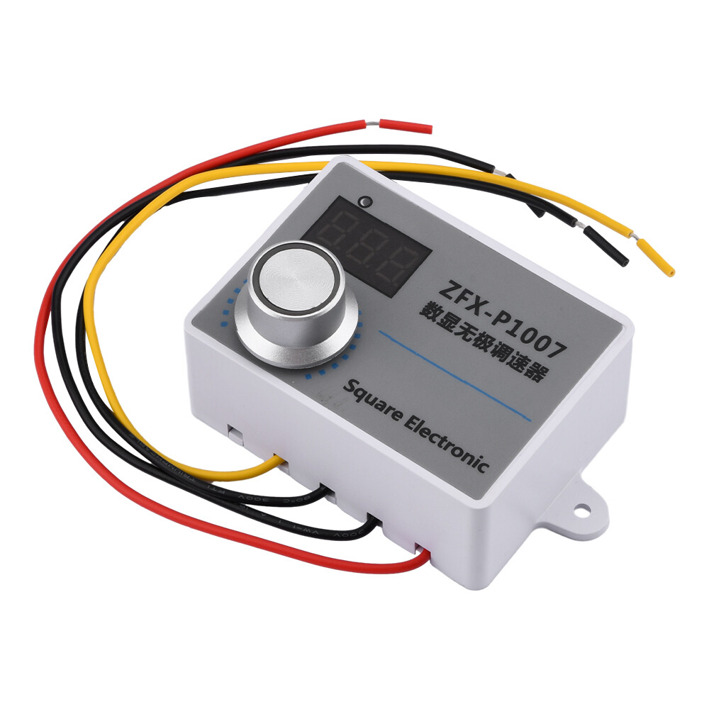 500W Adjustable AC 220V Speed Controller Digital Motor Reducer Speed Regulator
