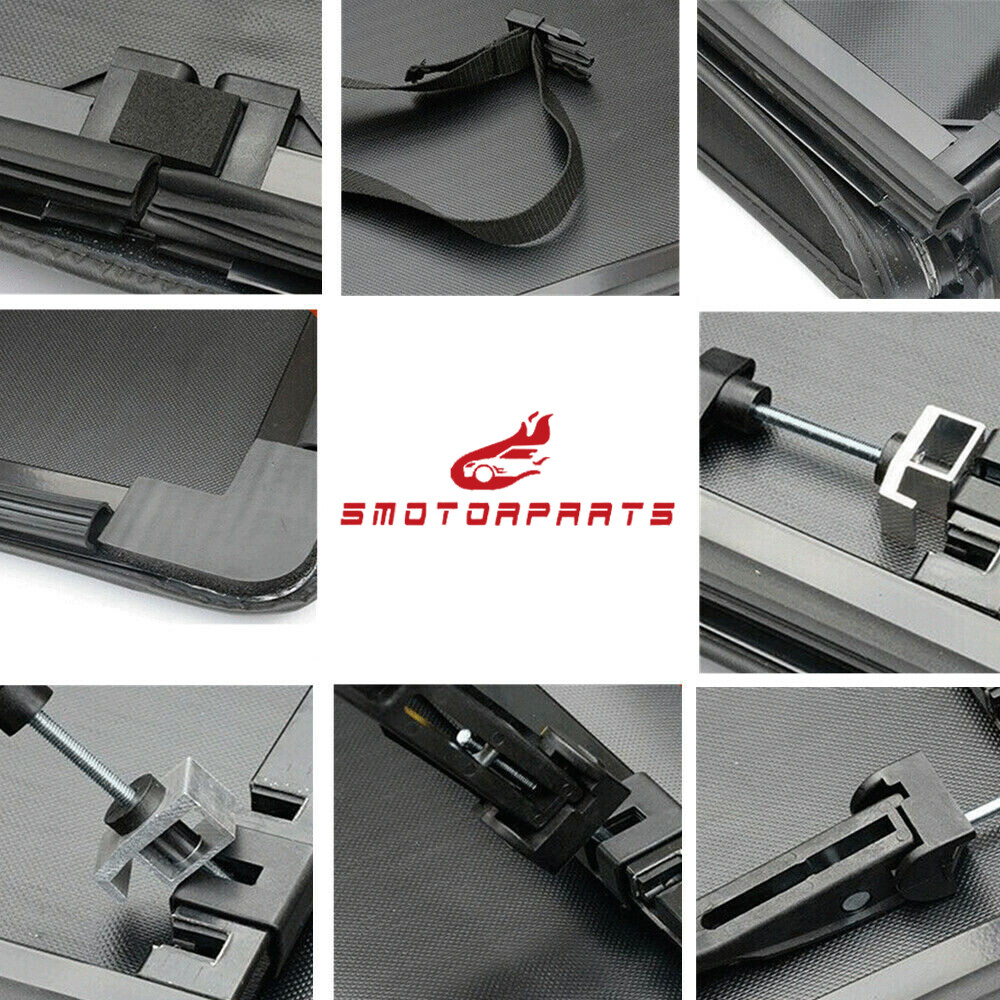 5.8Ft Tonneau Cover Truck Bed For 2014-19 Chevy Silverado GMC Sierra 1500 4-Fold