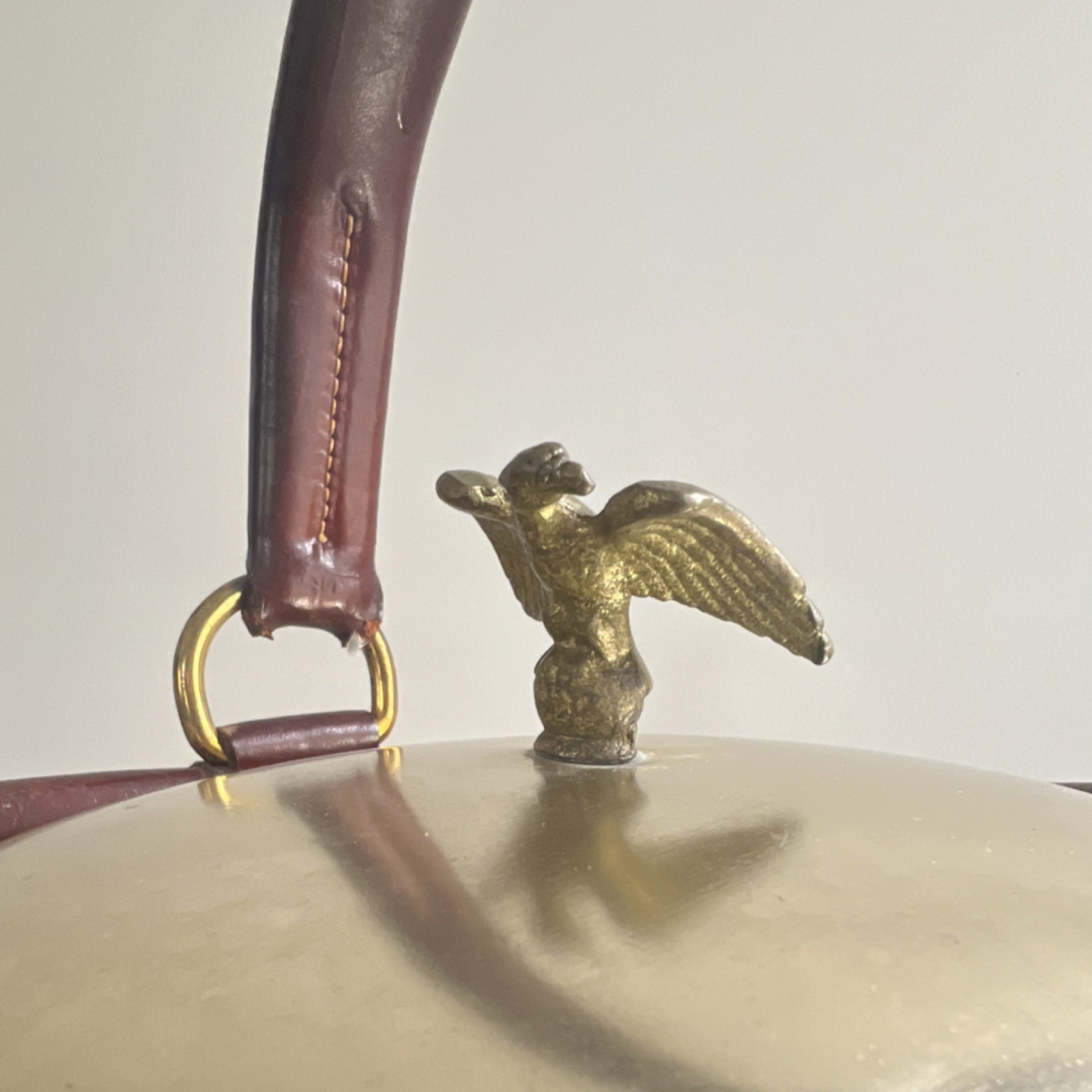 Cairns & Brother Inc. Leather Fire Bucket Reproduction Manhattan 1648-1811