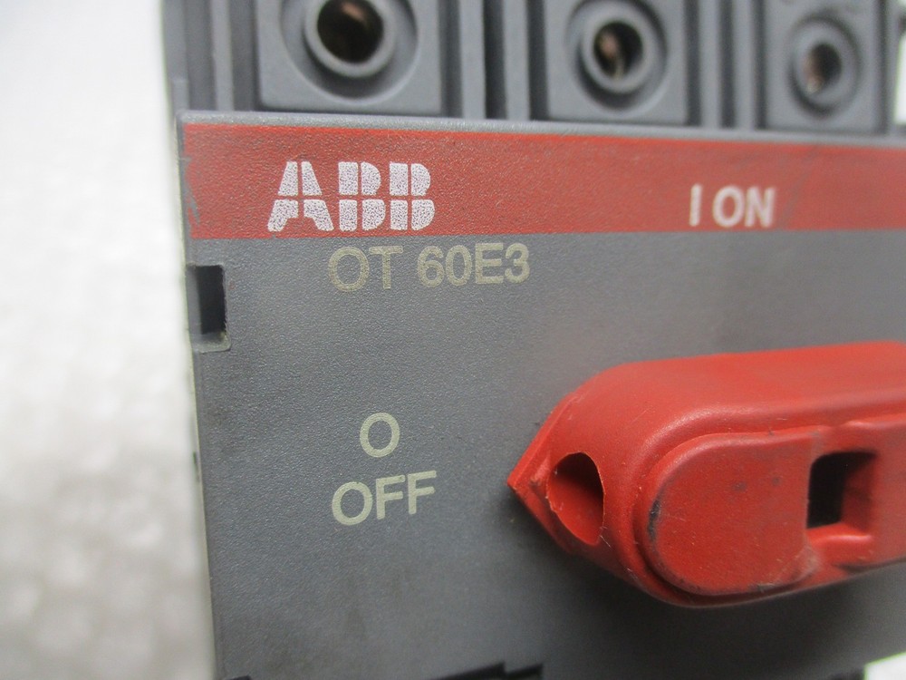 ABB OT60E3 DISCONNECT SWITCH NSNP