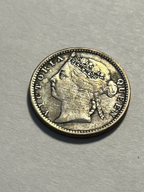 1898 Straits Settlements 10 Cents/Silver/VF #13024-2