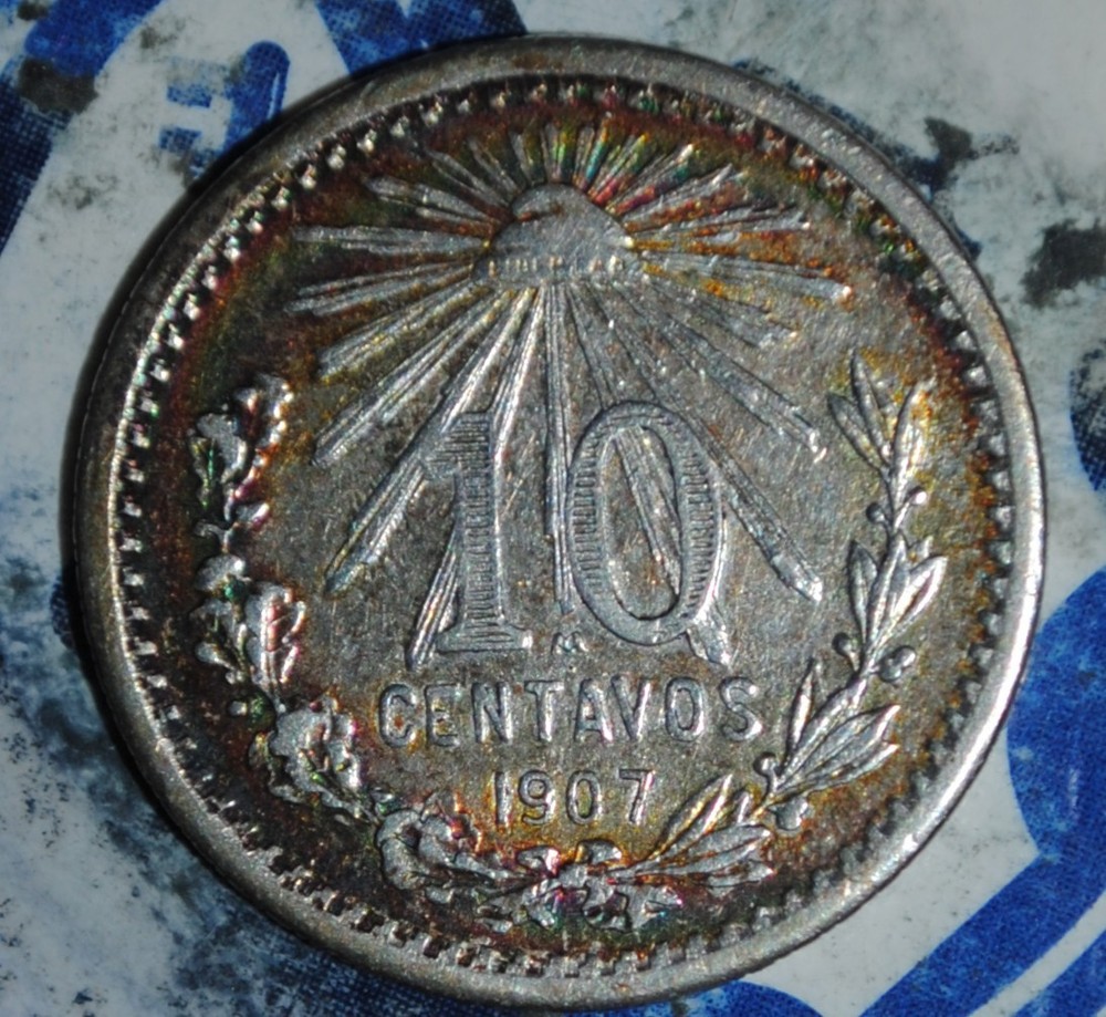 AU mexico 10 centavos 1907 {{{D171