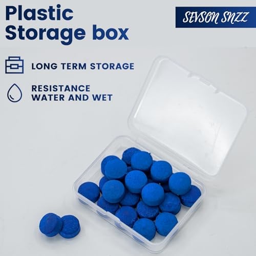 Billiard CUE Tips 12MM BLUE