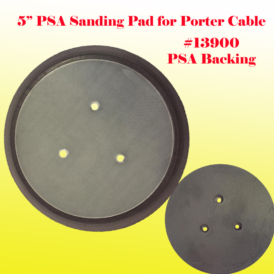 5" PSA Sander Pad No Holes For Porter Cable 13904 13909 333 334 332 13900