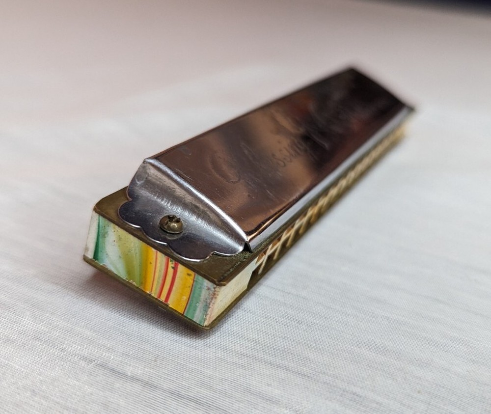 Blessing Harmonica 1970s - Silver